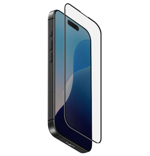 UNIQ OPTIX MATTE IPHONE PRO (2023) 6.1 GLASS SCREEN PROTECTOR - يونيك أوبتكس مات آيفون برو (2023) 6.1 زجاج حماية الشاشة