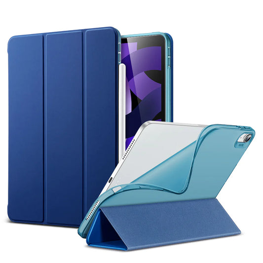 غطاء ESR ريبوند سلم متوافق مع iPad Air 5/4 - أزرق كحلي | ESR Rebound Slim Case, Compatible with iPad Air 5/4 - Navy Blue