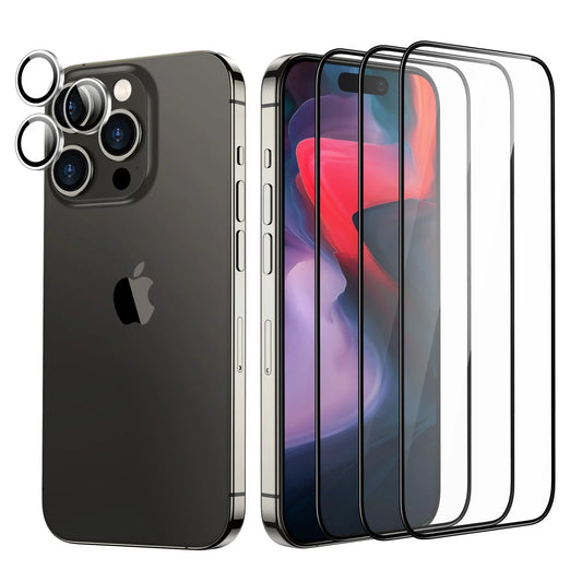 واقي شاشة ESR أرمورايت متوافق مع iPhone 15 | ESR Armorite Screen Protector, Compatible with iPhone 15