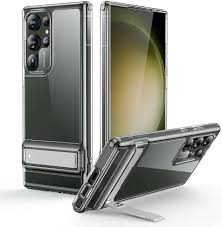 غطاء ESR إير شيلد بوست متوافق مع جالكسي S23 ألترا - أسود | ESR Air Shield Boost Case, Compatible with Galaxy S23 Ultra - Black