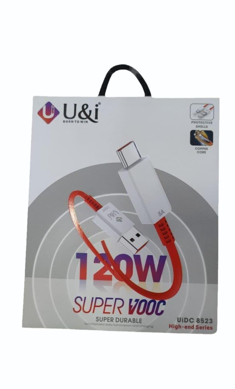 UIDC 8523 High End 120W Charging Cable with High-Speed Charging